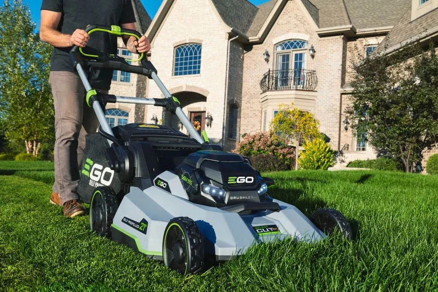 best rated battery lawn mower